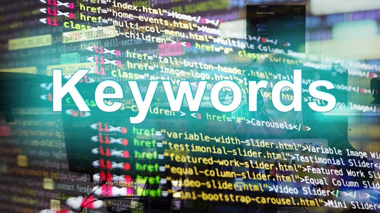 Search Engine Optimization with Keywords